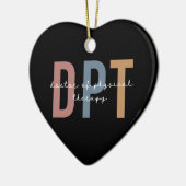 Décoration En Céramique DPT Docteur en physiothérapie (Gauche)