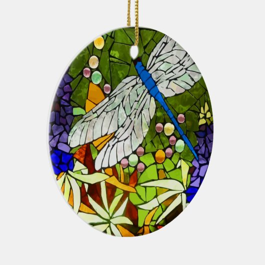 Décoration En Céramique dragon-fly, libellule (Droite)