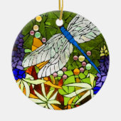 Décoration En Céramique dragon-fly, libellule (Devant)