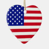 Décoration En Céramique Drapeau américain (Droite)