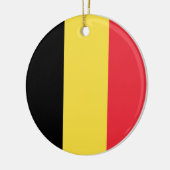 Décoration En Céramique Drapeau belge (Gauche)