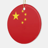 Décoration En Céramique Drapeau chinois (Gauche)