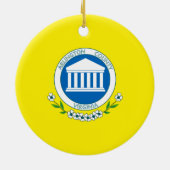 Décoration En Céramique Drapeau d'Arlington (Virginie) (Dos)