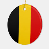 Décoration En Céramique Drapeau de Belgique (Gauche)