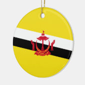 Décoration En Céramique Drapeau de Brunei (Gauche)