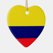 Décoration En Céramique Drapeau de Colombie (Droite)