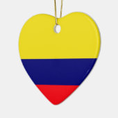 Décoration En Céramique Drapeau de Colombie (Gauche)