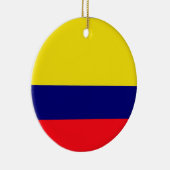 Décoration En Céramique Drapeau de Colombie (Droite)