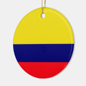 Décoration En Céramique Drapeau de Colombie (Gauche)