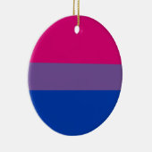 Décoration En Céramique Drapeau de fierté bisexuel (Droite)