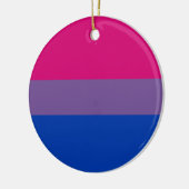Décoration En Céramique Drapeau de fierté bisexuel (Gauche)