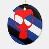 Décoration En Céramique Drapeau de fierté de masque (Gauche)