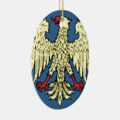 Décoration En Céramique Drapeau de Friuli-Venezia Giulia (Italie) (Droite)