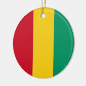 Décoration En Céramique Drapeau de Guinée (Gauche)