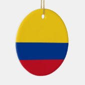 Décoration En Céramique Drapeau de la Colombie (Droite)