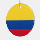Décoration En Céramique Drapeau de la Colombie (Gauche)