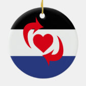 Décoration En Céramique Drapeau de la fierté Switch (Dos)