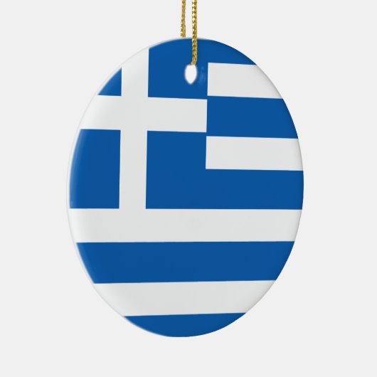 Décoration En Céramique Drapeau de la Grèce (Droite)