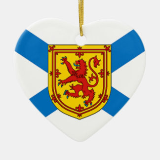 Décoration En Céramique Drapeau de la Nouvelle-Écosse