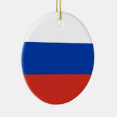 Décoration En Céramique Drapeau de la Russie (Droite)