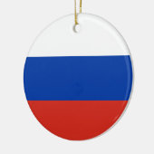Décoration En Céramique Drapeau de la Russie (Gauche)