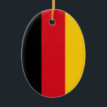 Décoration En Céramique Drapeau de l'Allemagne<br><div class="desc">Drapeau de l'Allemagne.</div>