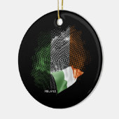 Décoration En Céramique Drapeau de l'Irlande (Gauche)