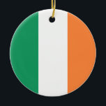 Décoration En Céramique Drapeau de l'Irlande<br><div class="desc">Drapeau de l'Irlande</div>