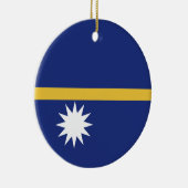 Décoration En Céramique Drapeau de Nauru (Droite)