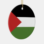 Décoration En Céramique Drapeau de Palestine (Droite)