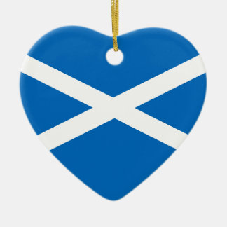 Décoration En Céramique Drapeau de Saltire de l'Ecosse