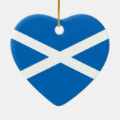 Décoration En Céramique Drapeau de Saltire de l'Ecosse (Dos)