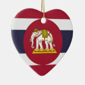 Décoration En Céramique Drapeau de Thaïlande - Drapeau de Thaïlande - ธ ง  (Droite)