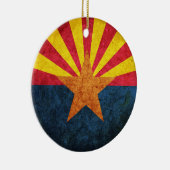 Décoration En Céramique Drapeau d'État de l'Arizona (Droite)
