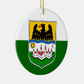 Décoration En Céramique Drapeau Donauschwaben (Droite)