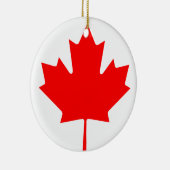 Décoration En Céramique Drapeau du Canada (Droite)