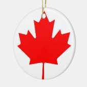 Décoration En Céramique Drapeau du Canada (Gauche)