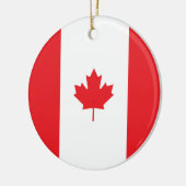 Décoration En Céramique Drapeau du Canada (Gauche)