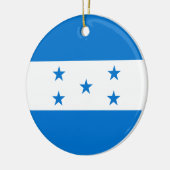 Décoration En Céramique Drapeau du Honduras (Gauche)