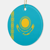 Décoration En Céramique Drapeau du Kazakhstan (Gauche)