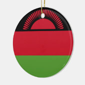 Décoration En Céramique drapeau du Malawi (Gauche)