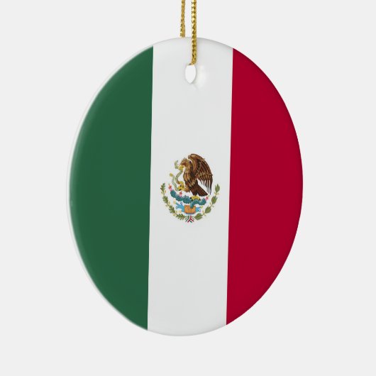 Décoration En Céramique Drapeau du Mexique (Droite)