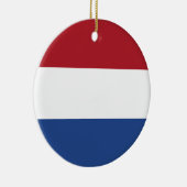 Décoration En Céramique Drapeau du Pays-Bas (Droite)