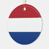 Décoration En Céramique Drapeau du Pays-Bas (Gauche)