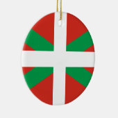 Décoration En Céramique Drapeau du Pays basque (Droite)