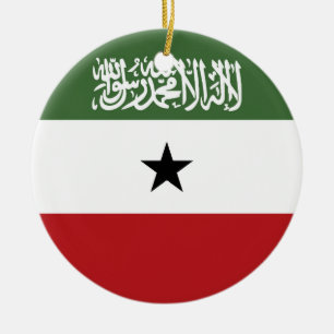 Décoration En Céramique Drapeau du Somaliland