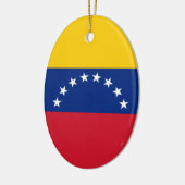 Décoration En Céramique Drapeau du Venezuela (Gauche)