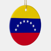 Décoration En Céramique Drapeau du Venezuela (Droite)