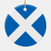 Décoration En Céramique Drapeau écossais (Dos)