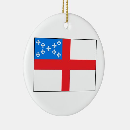 Décoration En Céramique Drapeau épiscopal (Droite)